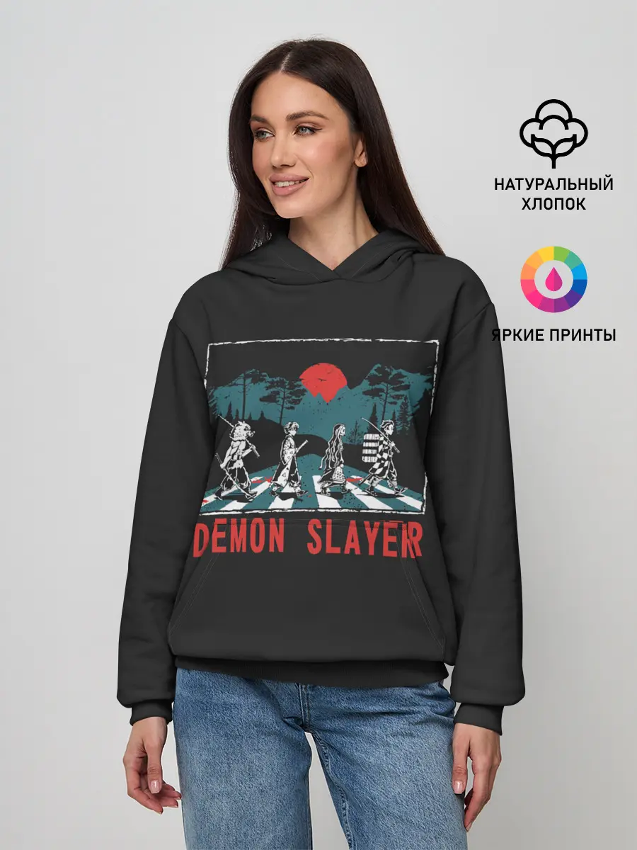 Женское худи / Demon slayer