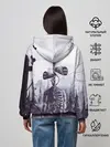 Женское худи / СИРЕНОГОЛОВЫЙ В ГОРОДЕ