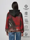 Женское худи / ЗМЕЙ ДРАКОН 3D