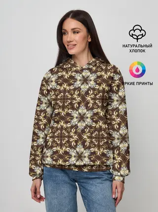 Женское худи / узоры