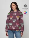 Женское худи / Дикие кошки