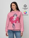 Женское худи / Аниме. Девушка. Любовь