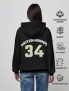 Женское худи / Milwaukee Bucks форма. Яннис Адетокумбо