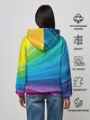 Женское худи / Радуга