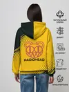 Женское худи / Radiohead | Радиохед | Лого (+спина) (Z)