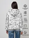 Женское худи / Рисованные сказочные рыбки