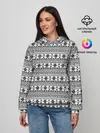 Женское худи / Геометрический узор