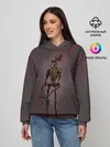 Женское худи / Сиреноголовый Монстр Кровь