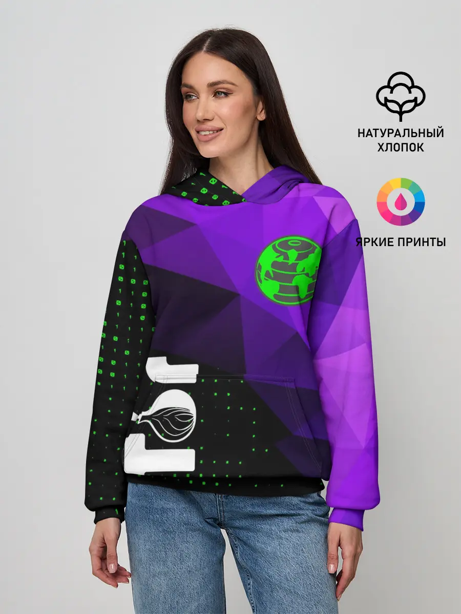 Женское худи / ТОР / TOR PROJECT BROWSER