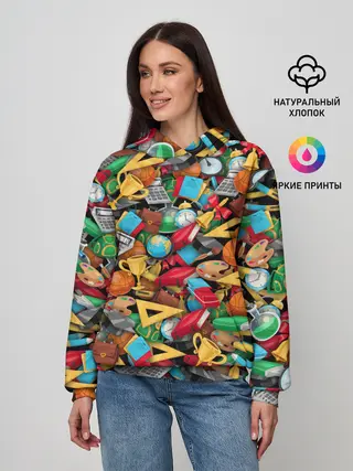Женское худи / Снова в школу
