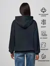 Женское худи / АКУЛА МОНСТР