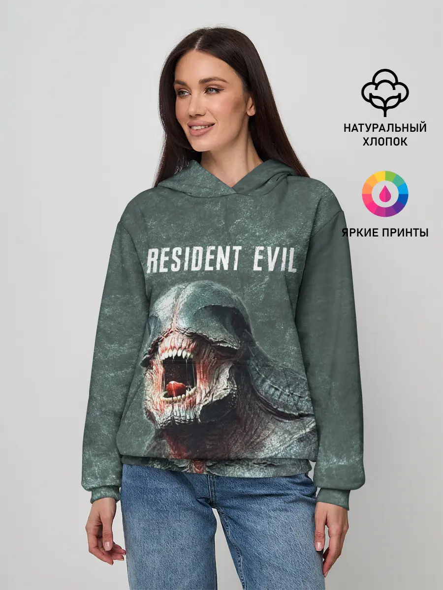 Женское худи / RESIDENT EVIL 2 | РЕЗИДЕНТ ЕВИЛ (Z)