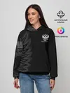 Женское худи / Russia | Black Side