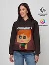 Женское худи / MINECRAFT | МАЙНКРАФТ (Z)