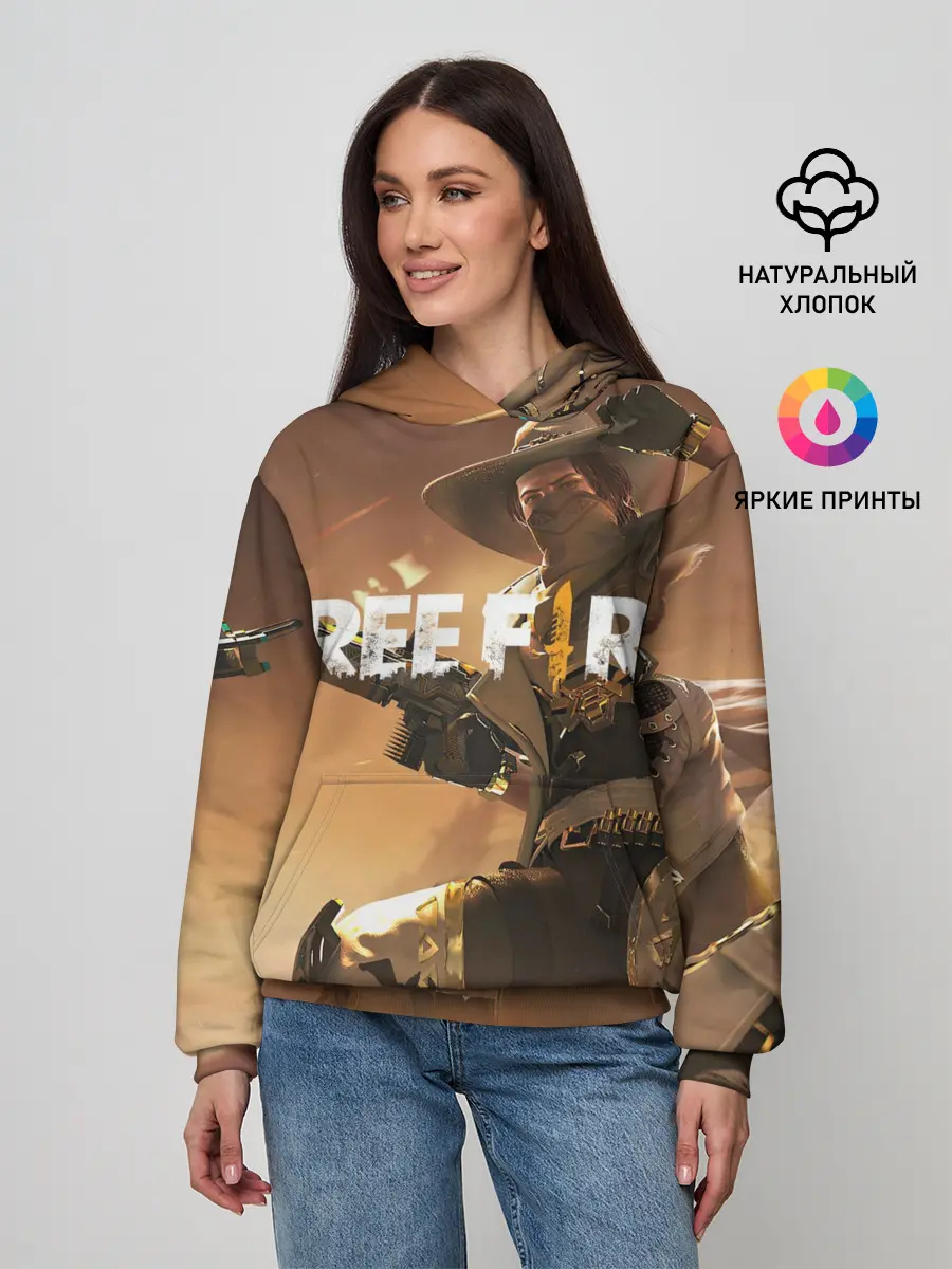 Женское худи / FREE FIRE