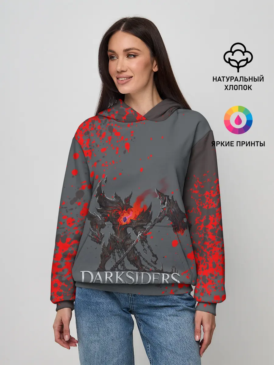 Женское худи / Darksiders | Гнев Войны (Z)