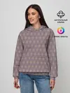 Женское худи / Тонкие ромбы