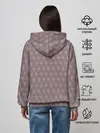 Женское худи / Тонкие ромбы