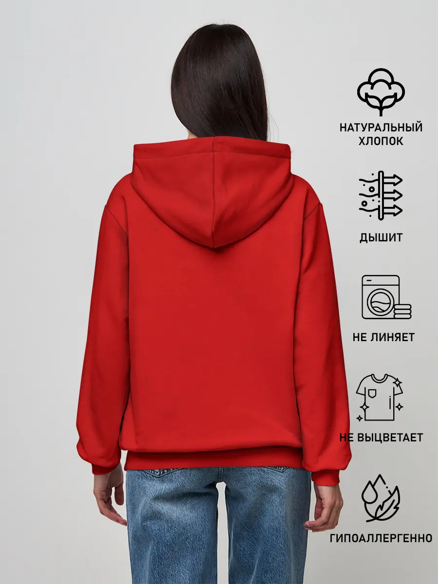 Женское худи / Red Siren Head