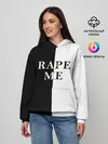 Женское худи / Rape Me | Kurt Cobain (+спина) (Z)