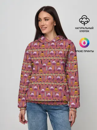 Женское худи / Детский узор