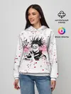 Женское худи / Манга Аниме Любовь Сердце