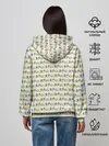 Женское худи / Fuck паттерн светлый