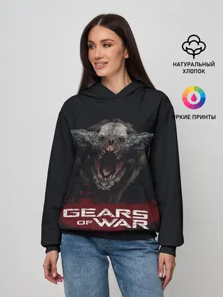 Женское худи / MONSTER | GEARS OF WAR (Z)