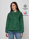 Женское худи / Изумрудный мех