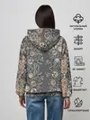 Женское худи / психоделика киберпанк