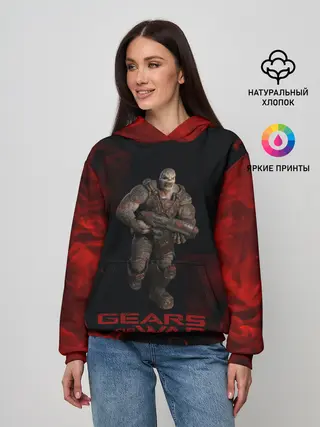 Женское худи / NPC | GEARS OF WAR (Z)