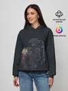 Женское худи / Космическая медуза
