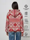 Женское худи / Вязаный рисунок