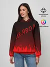 Женское худи / ДЬЯВОЛ | КРАСНЫЙ ОГОНЬ