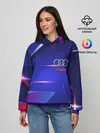 Женское худи / Ауди / Audi синива