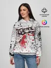 Женское худи / Кемикал Романс Рок Группа Лого