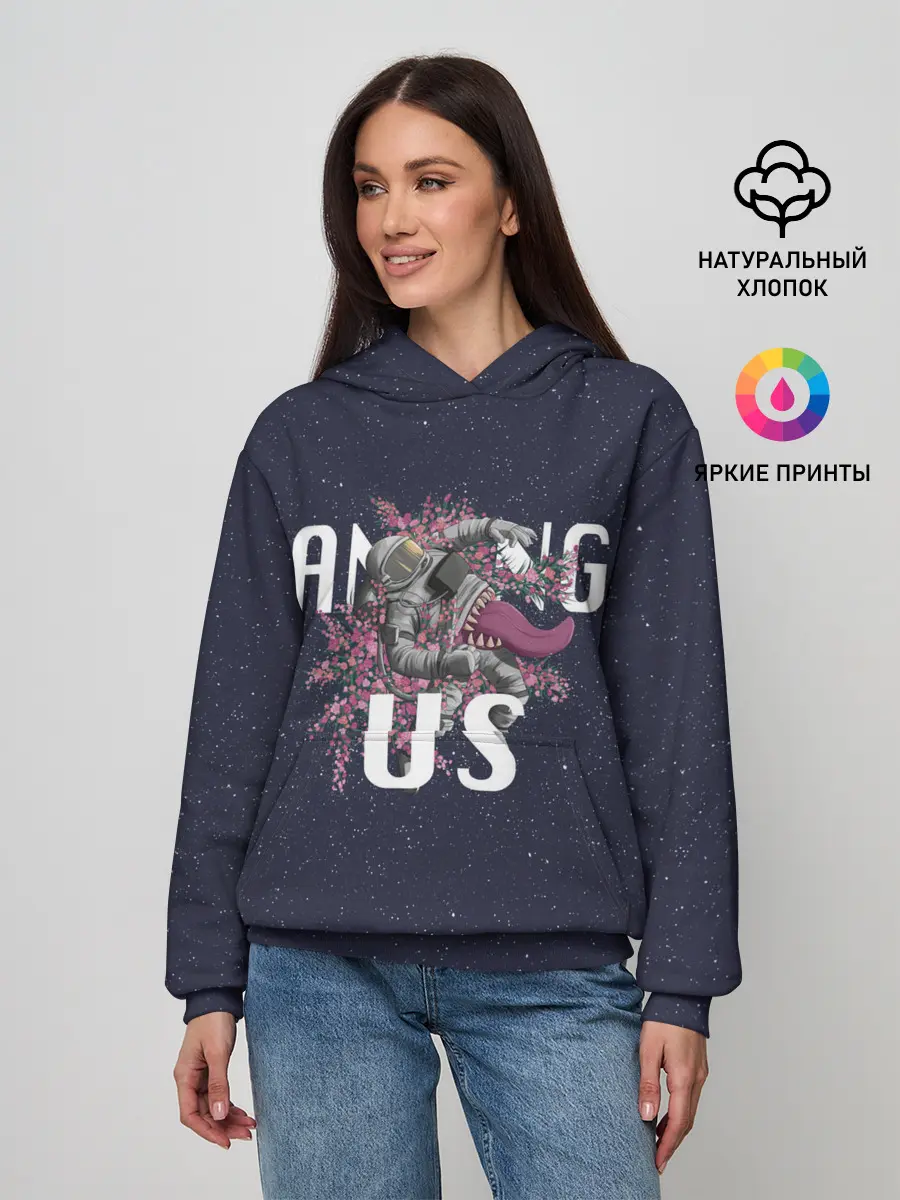 Женское худи / Among Us | Амонг Ас