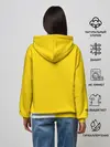 Женское худи / Yellow egg. Oto Ai