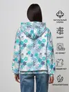 Женское худи / Зимние Снежные Узоры