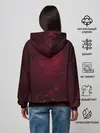 Женское худи / Аста Черный клевер Red style