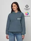 Женское худи / Игра в кальмара | Игрок 001