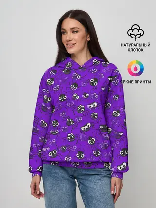 Женское худи / Вредные паучки