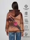 Женское худи / Стикерпак / Игра в кальмара