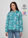 Женское худи / Снежный Дизайн