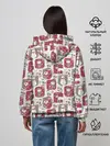 Женское худи / Санта везёт подарки