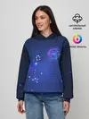 Женское худи / Знак зодиака - Рыбы