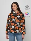 Женское худи / Patern Halloween 17