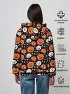 Женское худи / Patern Halloween 17