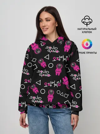 Женское худи / Игра в кальмара