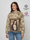 Женское худи / Домиано Давид. Портрет на стене